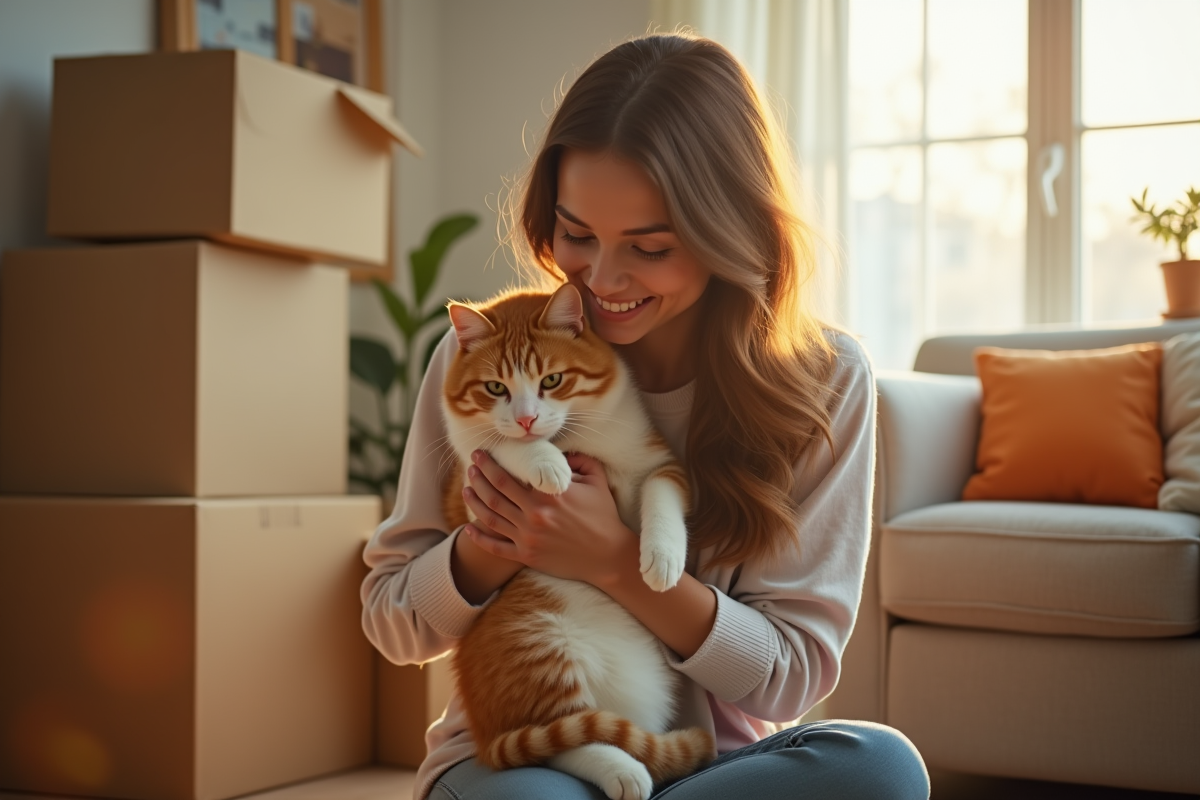 chat déménagement